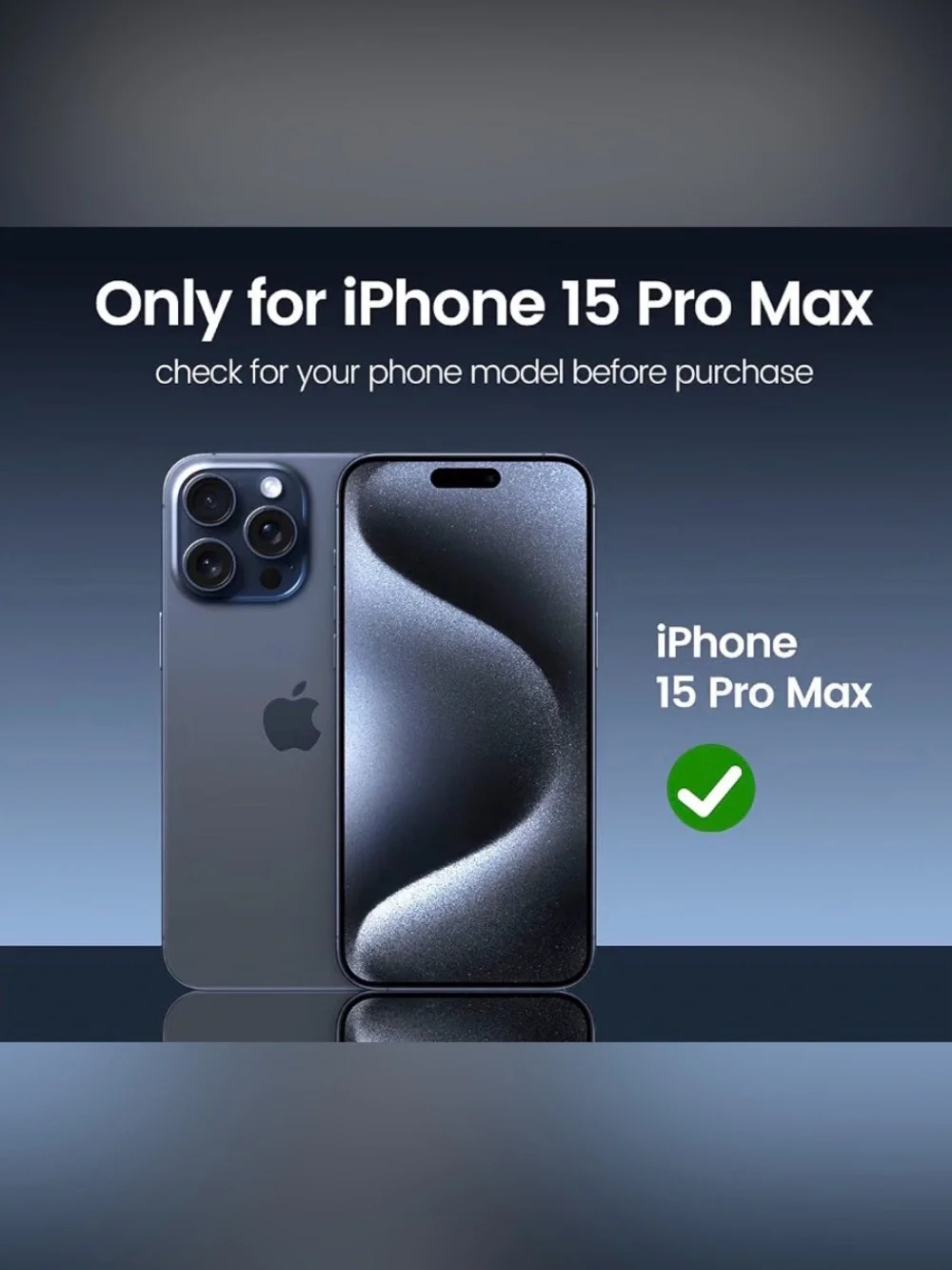 Clear Screen Protector Pack for Cell Phone - Transparent iPhone 15 Pro Max